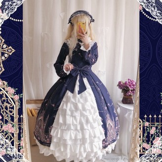 Rose Palace Classic Lolita Style Dress OP by Ocelot (OT10)